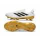 adidas Copa Pure 3 Elite FG Boot White Core Black Met Gold