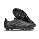 adidas Copa Pure 3 Elite FG Boot Core Black Dgh Solid Grey Lucid Lemon