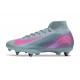 Nike Zoom Mercurial Superfly 10 Elite SG Ocean Cube Pink Blast