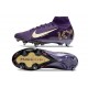 Nike Zoom Mercurial Superfly 10 Elite SG X MBAPPE Grand Purple Pale Ivory