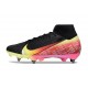 Nike Zoom Mercurial Superfly 10 Elite SG Black Yellow Green Red