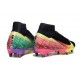 Nike Zoom Mercurial Superfly 10 Elite SG Black Yellow Green Red