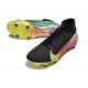 Nike Zoom Mercurial Superfly 10 Elite SG Black Yellow Green Red