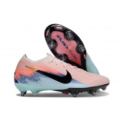 Nike Air Zoom Mercurial Vapor 16 Elite SG Pink Black Blue