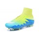 Nike Hypervenom 2 Phantom Men's Nike Football Cleats Blue Volt White