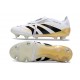 Adidas Predator Elite Fold-Over Tongue SG Boots White Black Gold Met