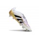 Adidas Predator Elite Fold-Over Tongue SG Boots White Black Gold Met