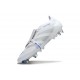 Adidas Predator Elite Fold-Over Tongue SG Boots White Silver Blue