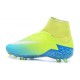 Nike Hypervenom 2 Phantom Men's Nike Football Cleats Blue Volt White