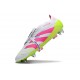Adidas Predator Elite Fold-Over Tongue SG Boots White Pink Yellow