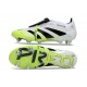 Adidas Predator Elite Fold-Over Tongue SG Boots White Black Volt