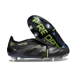 Adidas Predator Elite Fold-Over Tongue SG Boots Black Yellow