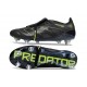 Adidas Predator Elite Fold-Over Tongue SG Boots Black Yellow