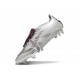 Adidas Predator Elite Fold-Over Tongue SG Boots Silver Red
