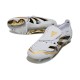 Adidas Predator Elite Fold-Over Tongue SG Boots White Black Gold Met