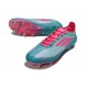 New adidas F50 Elite SG Shoes X MESSI Flash Aqua Lucid Pink Lucid Cyan