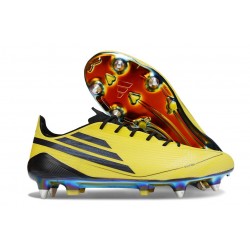 New adidas F50 Elite SG Shoes Yellow Black
