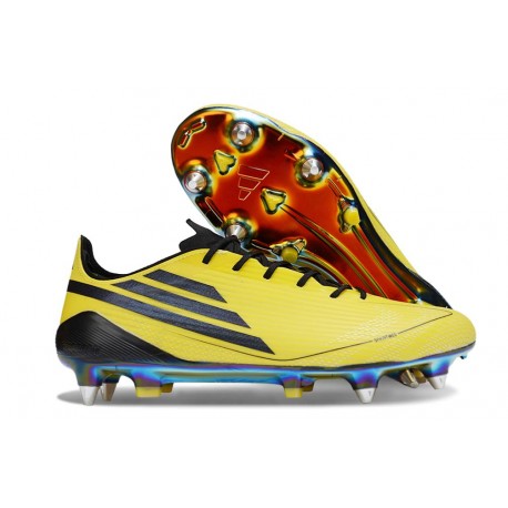 New adidas F50 Elite SG Shoes Yellow Black