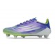 New adidas F50 Elite SG Shoes Purple Rush Lucid Lemon White