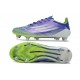 New adidas F50 Elite SG Shoes Purple Rush Lucid Lemon White