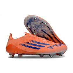 New adidas F50 Elite SG Shoes Orange Blue