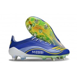 New adidas F50 Elite SG Shoes Blue Yellow