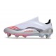 adidas F50 Elite LL Soft Ground X MESSI Ftwr White Lucid Red Silver Met.