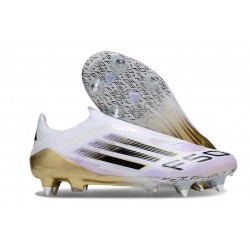 adidas F50 Elite LL Soft Ground White Core Black Met Gold