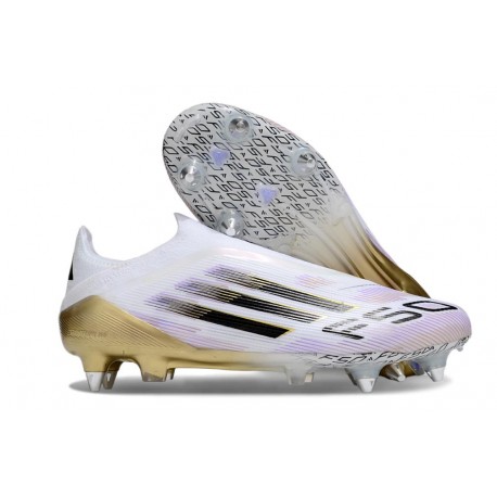 adidas F50 Elite LL Soft Ground White Core Black Met Gold