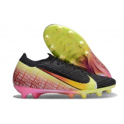 Nike Air Zoom Mercurial Vapor 16 Elite AG Black Yellow Crimson Green