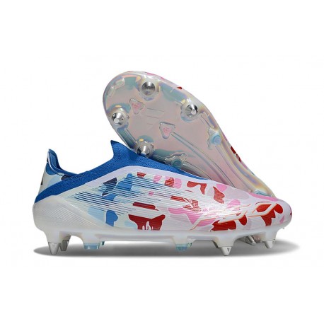 adidas F50 Elite LL Soft Ground White Red Blue