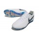 Nike Tiempo Legend 10 Elite FG White Gray Blue