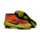 Football Boots For Men Nike Magista Obra FG Total Crimson Black Bright Citrus