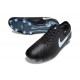 Nike Tiempo Legend 10 Elite FG Black Ice Blue