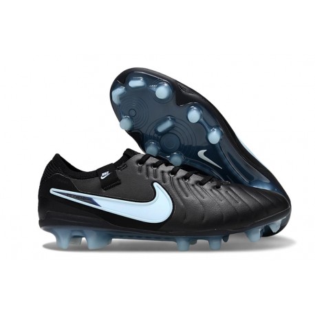 Nike Tiempo Legend 10 Elite FG Black Ice Blue