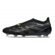 adidas Predator 25 Elite Laceless FG Black Yellow