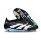 adidas Predator 25 Elite Laceless FG Black White Blue