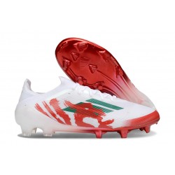 adidas F50 Elite FG Soccer Shoes White Red Green