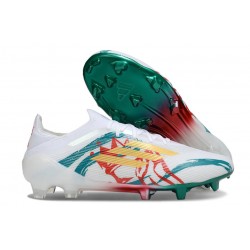 adidas F50 Elite FG Soccer Shoes White Green Gold