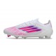 adidas F50 Elite FG Soccer Shoes Ftwr White Lucid Pink