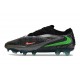 New Nike Phantom 6 Low Cut Elite FG X EAFC Black Green Bright Crimson