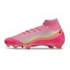 Nike Air Zoom Mercurial Superfly X Elite FG Cleat AM95 Pink