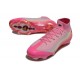 Nike Air Zoom Mercurial Superfly X Elite FG Cleat AM95 Pink