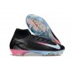 Nike Air Zoom Mercurial Superfly X Elite FG Cleat Black Blue Pink