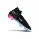 Nike Air Zoom Mercurial Superfly X Elite FG Cleat Black Blue Pink