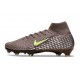 Nike Air Zoom Mercurial Superfly X Elite FG Cleat Brown Volt