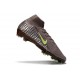 Nike Air Zoom Mercurial Superfly X Elite FG Cleat Brown Volt