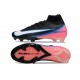 Nike Air Zoom Mercurial Superfly X Elite FG Cleat Black White Pink