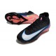 Nike Air Zoom Mercurial Superfly X Elite FG Cleat Black White Pink