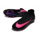 Nike Air Zoom Mercurial Superfly X Elite FG Cleat Black Pink
